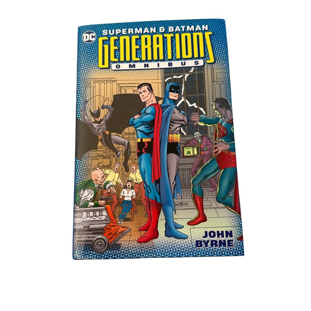 Superman & Batman Generations Omnibus By John Byrne Hardcover Graphic Novel